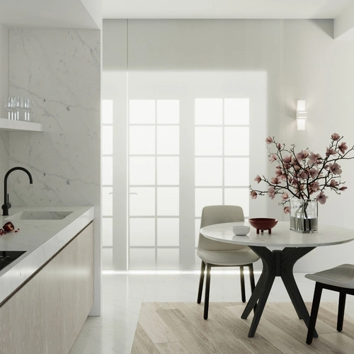 Nástěnné svítidlo Loreto bílá moderní skleněná do obýváku a ložnice Sollux Lighting