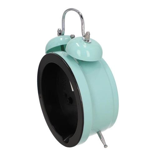 Moderní stojací budík Caterpillar Intesi modrý do ložnice nebo dětského pokoje