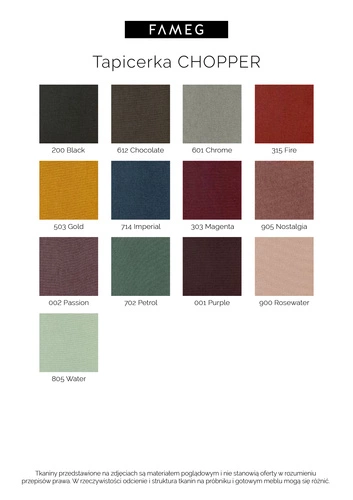 Čalouněná židle Fameg B-9 CATB standard OUTLET