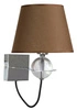 Nástěnná lampa Tesoro 1x40W E14 hnědá