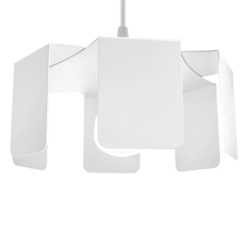 Závěsná lampa TULIP bílá