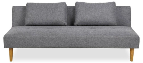 Rozkládací pohovka Lucca 2místná šedá s funkcí spaní do obýváku moderní Actona