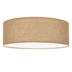 Stropní svítidlo kulaté SFONDO 3 38 cm přírodní moderní do obýváku, ložnice nebo kuchyně