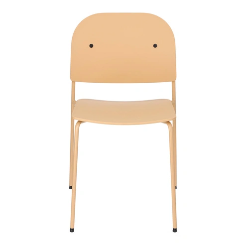 Židle Ravio písková plastová do jídelny a kuchyně moderní