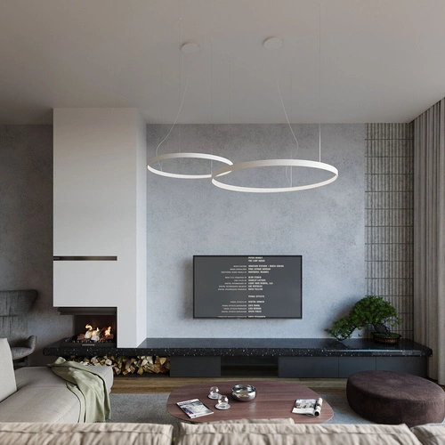 Lustr RIO 110 bílý LED 3000K