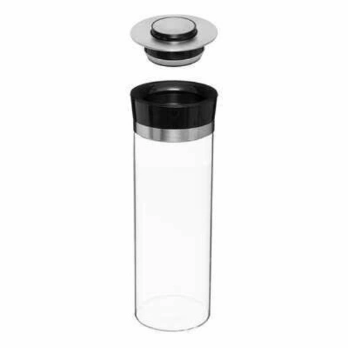 Nádoba sklo / nerezová ocel s tlakovým víkem 1,7 l