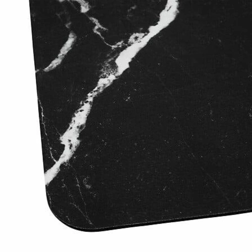 Diatomitová rohož 50x120 cm mramorová černá