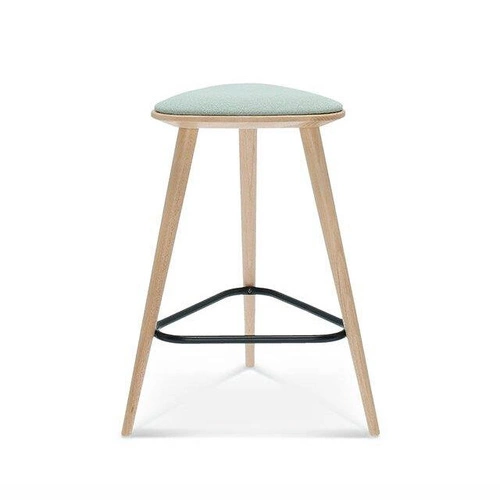 Barová stolička Finn Fameg retro čalouněná bez opěradla 61 cm do kuchyně na míru premium