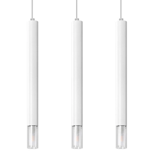 WEZYR 3 závěsná lampa bílá