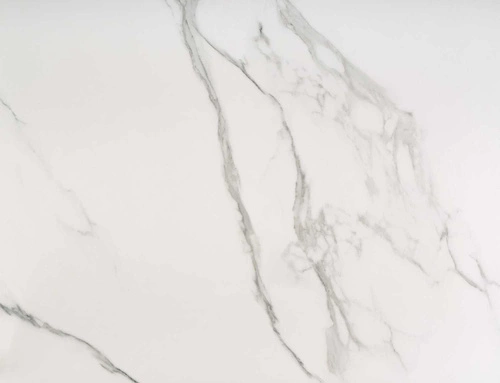 Rozkládací jídelní stůl Venores bílý mramor moderní glamour 160–200 cm Intesi