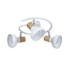 Stropní spirálová lampa Puerto 3x40W E14 bílá
