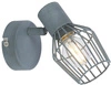 Nástěnná lampa Viking 1x40W E14 šedá