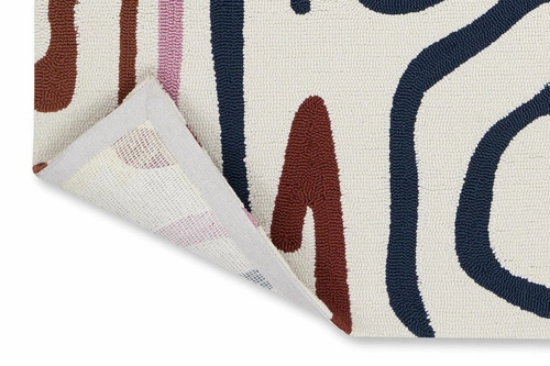 Venkovní boho koberec Synchronic Orchid 200x280 cm snadno čistitelný na terasu balkon zahradu