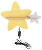 Nástěnné svítidlo Star lamp 5W LED 4000K iq kids s drátem z wł gold+grey