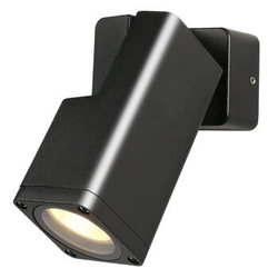 Venkovní nástěnné svítidlo Salvia nastavitelné černé 1x35W GU10 IP65