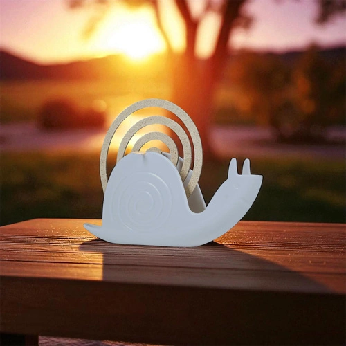 Držák spirály proti komárům Snail bílý