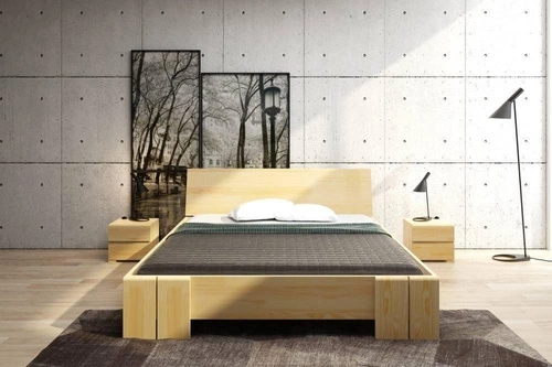 Borovicová postel Vestre Maxi 160x200