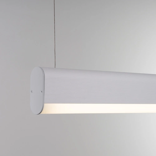 Závěsné svítidlo FARGE bílá LED nastavitelná nad jídelní stůl moderní 120 cm