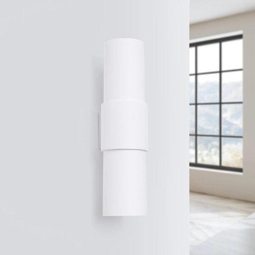 Nástěnné svítidlo FLASH 2 bílé moderní ocelové nastavitelné do obývacího pokoje a ložnice SOLLUX