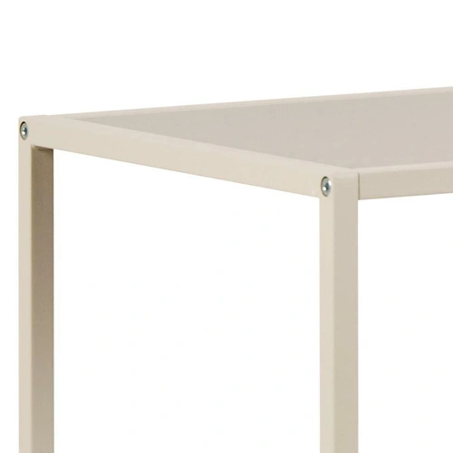 Loftový regál Seaford V Actona béžový na knihy do obýváku 114 cm