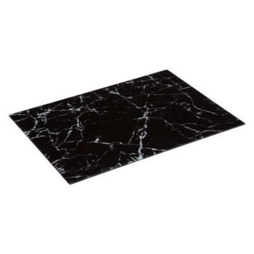 Skleněné kuchyňské prkénko obdélníkové Black Marble 5five simply smart na servírování 40x30 cm
