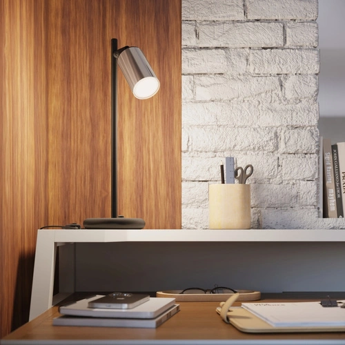 Stropní LED svítidlo WINX 2 černý chrom moderní do obýváku a ložnice 30 cm SOLLUX