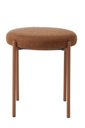 Čalouněná stolička Pulto terakota sametová do kuchyně a jídelny moderní