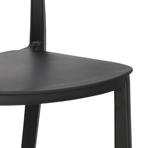 Sada 4 jídelních židlí Nopie černá