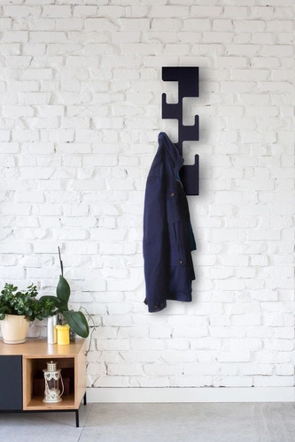 Věšák Zip černý