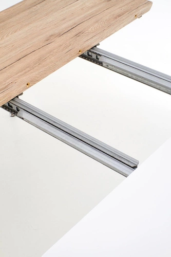 Rozkládací jídelní stůl Rebi skandinávský bílý dub san 160-200 cm Intesi