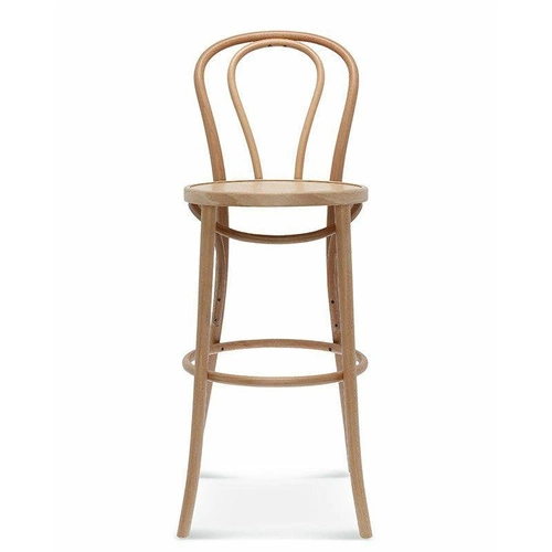 Dřevěný barový stůl s opěrkou BST-18 Fameg, retro, personalizovaný, do kuchyně a jídelny, 75 cm