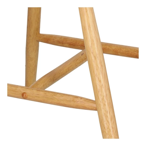 Dřevěná jídelní židle Wopy přírodní retro vintage do kuchyně Intesi