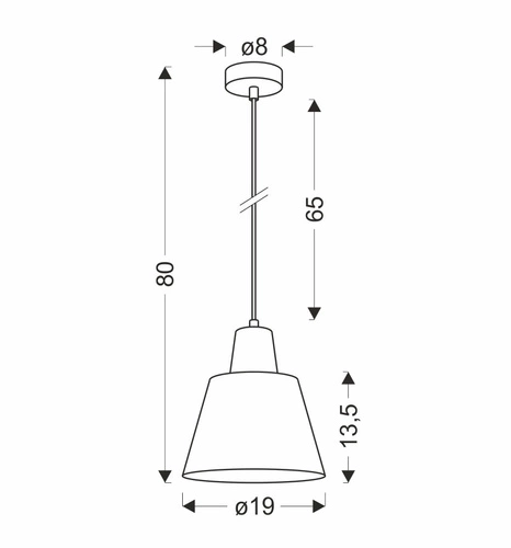 Závěsné svítidlo Faro zelené moderní kovové nad jídelní stůl Ledea 90 cm