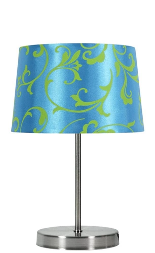 Stolní lampa Arosa 1x40W E14 modrá