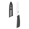 Keramický nůž 5five Zirco 15 cm na zeleninu a maso moderní s pouzdrem černý