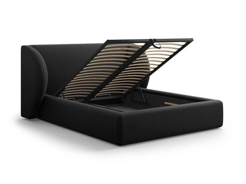 Miley II Black Velvet postel 200x200