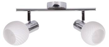 Stropní svítidlo Turno strip 2x40W E14 chrom