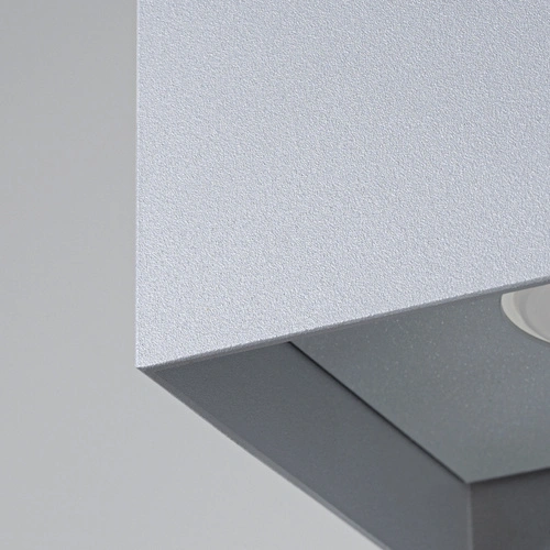 Stropní svítidlo HATI šedé minimalistické hliníkové do obýváku a ložnice SOLLUX