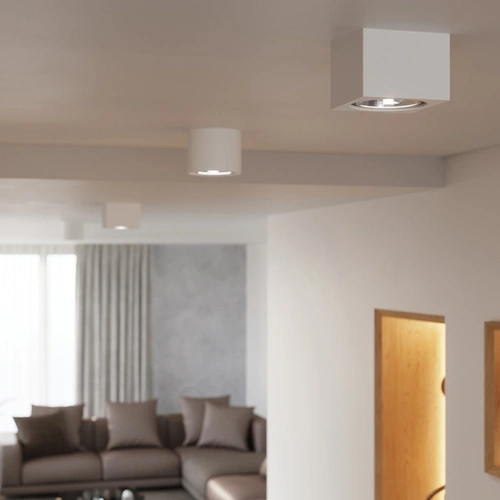 Stropní svítidlo SEIDA bílý keramický moderní do obývacího pokoje, ložnice a kuchyně Sollux