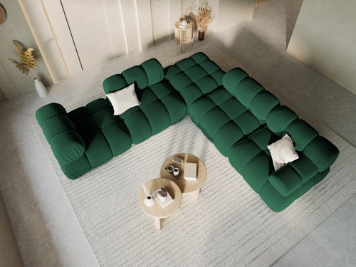 Taburet Bellis Bottle Green Velvet