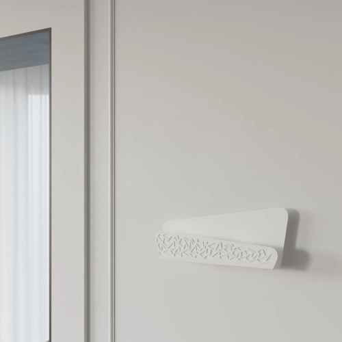 Nástěnné svítidlo ALIZA bílá moderní do ložnice a obývacího pokoje 40 cm