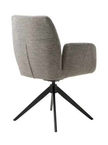 Otočná jídelní židle Roxana čalouněná s područkami