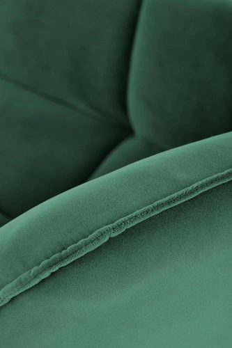 Relaxační křeslo Bolton sametové tmavě zelené do obývacího pokoje s područkami moderní Intesi