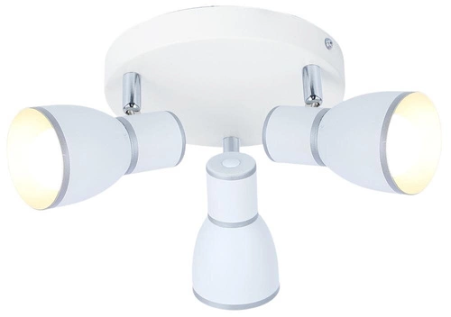 Stropní svítidlo Fido stropní svítidlo 3x40W E14 bílá+chrom