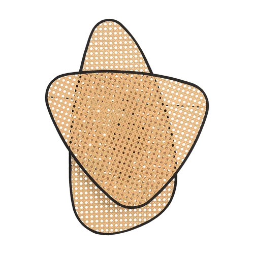 Ratanová nástěnná lampa NATURA DUO 60 cm Step into Design boho do obýváku a ložnice béžová