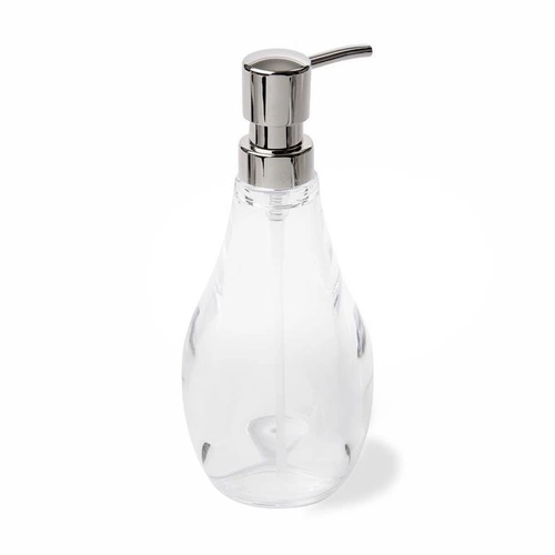 Dávkovač mýdla Umbra Droplet průhledný moderní akrylový do koupelny
