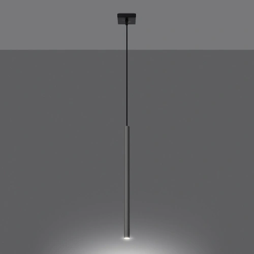 Závěsné svítidlo Pastelo chrom lesklý moderní výškově nastavitelné nad stůl do obýváku nebo jídelny