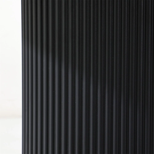 Jídelní stůl Maxim černý oválný moderní na jedné noze 120x70 cm Intesi