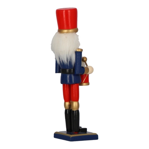 Louskáček Luke 18 cm s červenou čepicí