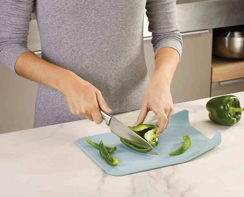 Joseph Joseph Nest Chop moderní sada 3 plastových krájecích prkének do kuchyně